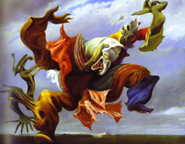"O anjo da lareira", Max Ernst, 1937