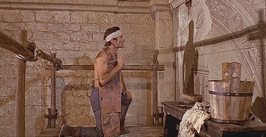 Pier Paolo Pasolini em "Decameron" (Il Decameron, 1971), de Pier Paolo Pasolini