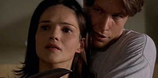 Chiara Caselli e Roberto Zibetti em "Sangue de Inocentes" (Non ho sonno, 2001), de Dario Argento